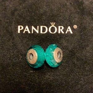 Pandora murano glass charms